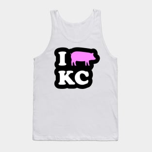I Love Kansas City BBQ Tank Top